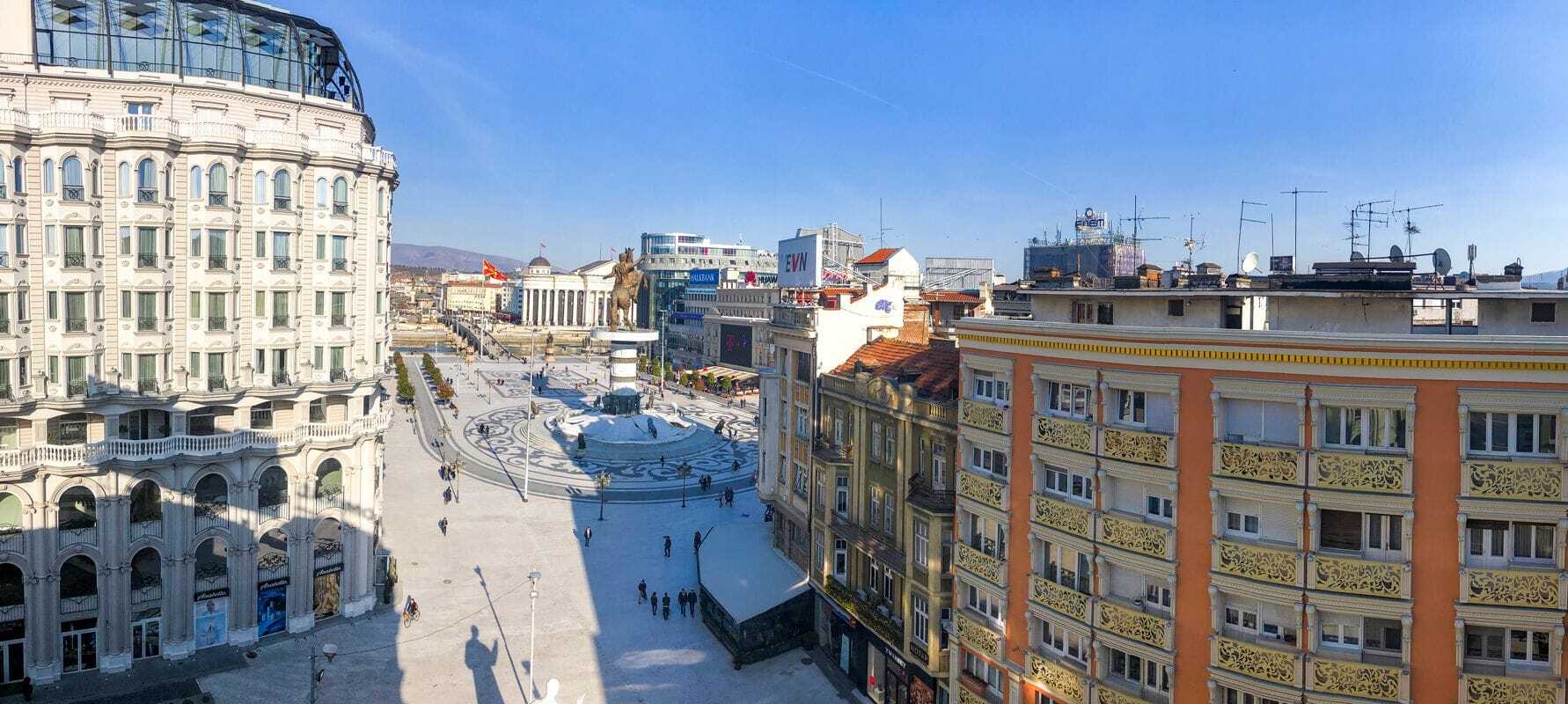 Hotel Square Skopje Extérieur photo